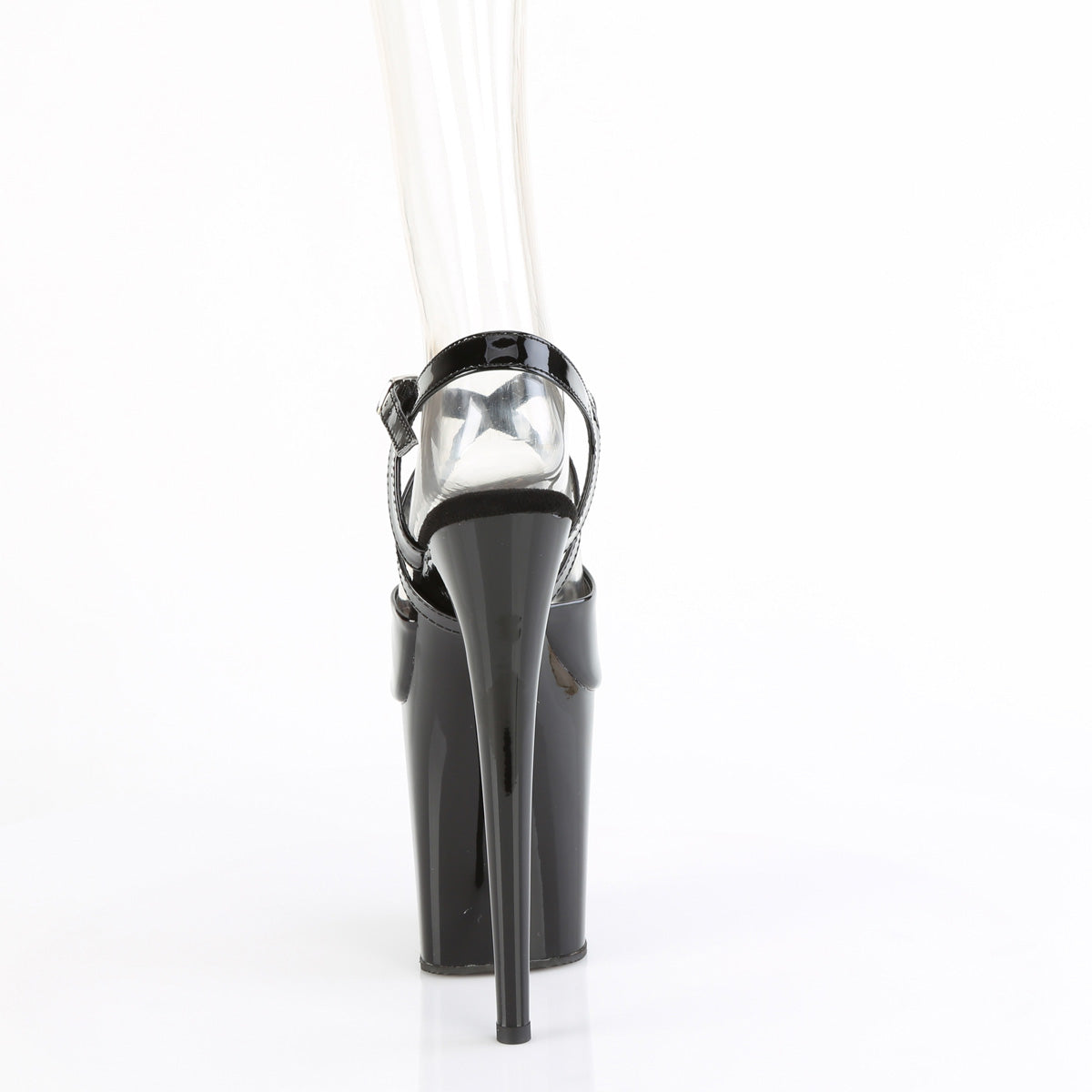 【PLEASER】FLAMINGO-824 シューズ Blk Pat/Blk【取寄】