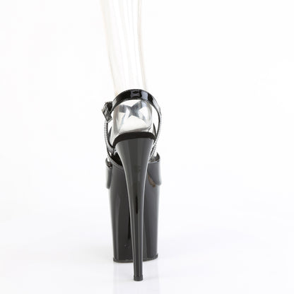 【PLEASER】FLAMINGO-824 シューズ Blk Pat/Blk【取寄】