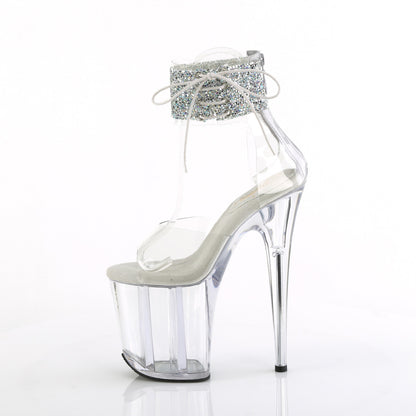 【PLEASER】FLAMINGO-824RS-02 シューズ Clr-Slv AB RS/Clr【取寄】