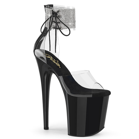【PLEASER】FLAMINGO-824RS シューズ Clr/Blk【取寄】