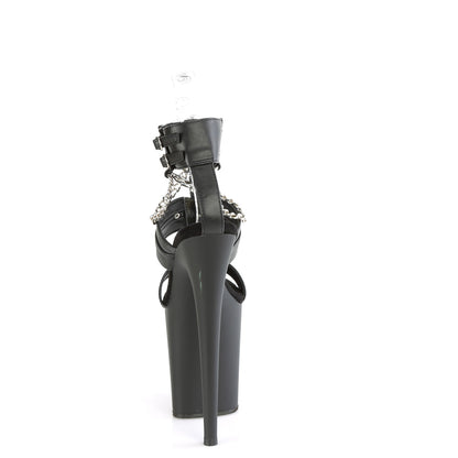 【PLEASER】FLAMINGO-861 シューズ Blk Faux Leather/Blk Matte【取寄】