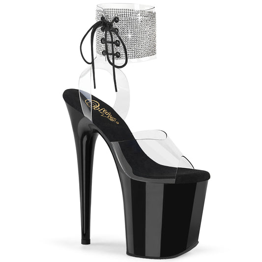 【PLEASER】FLAMINGO-891-2RS プラットフォームシューズ Clr/Blk【取寄】
