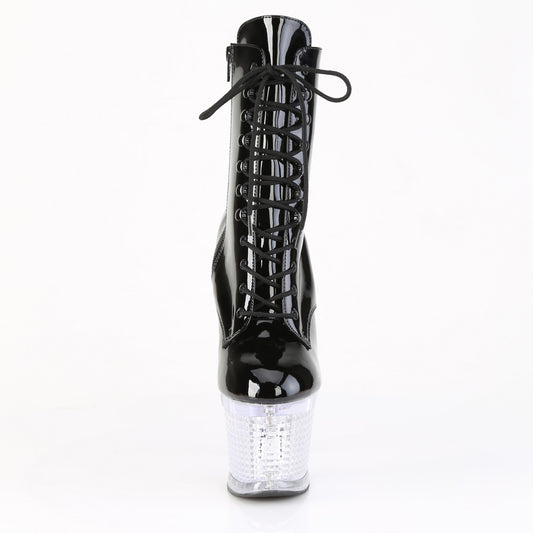 【PLEASER】FLASHDANCE-1020SPEC プラットフォームシューズ Blk/Clr【取寄】
