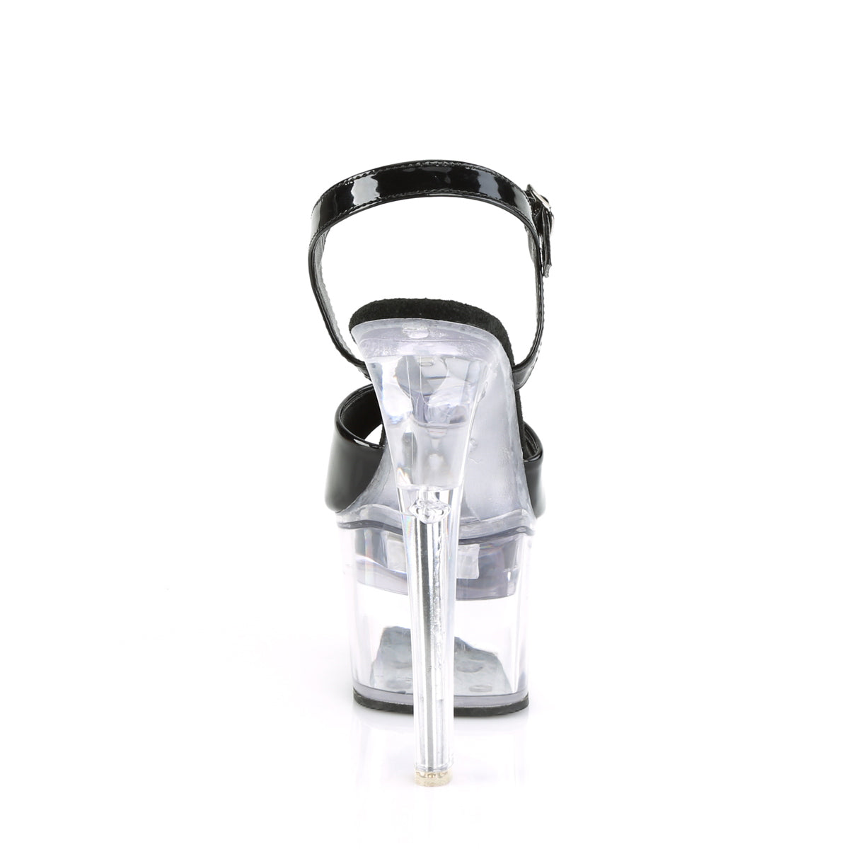 【PLEASER】FLASHDANCE-709 プラットフォームシューズ Blk Pat/Clr【取寄】