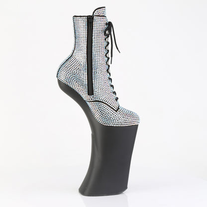 【PLEASER】FORBIDDEN-1020RS シューズ Slv AB RS/Blk Matte【取寄】