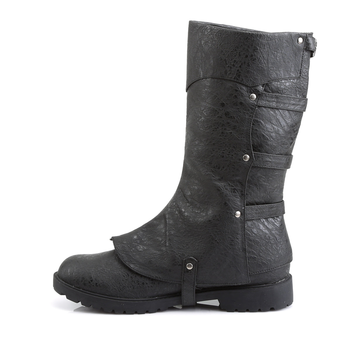 【FUNTASMA】GOTHAM-105 ブーツ Blk Distressed Pu【取寄】
