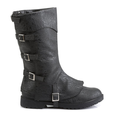 【FUNTASMA】GOTHAM-105 ブーツ Blk Distressed Pu【取寄】