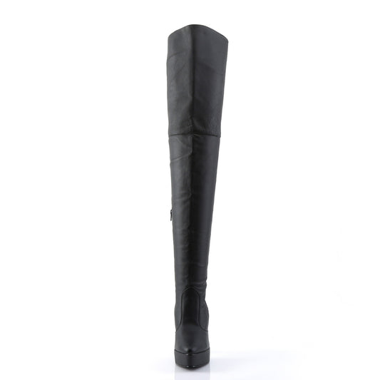 【DEVIOUS】INDULGE-3011 プラットフォームシューズ Blk Leather (P)【取寄】