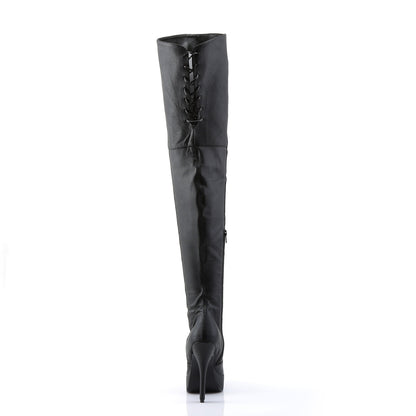 【DEVIOUS】INDULGE-3011 プラットフォームシューズ Blk Leather (P)【取寄】