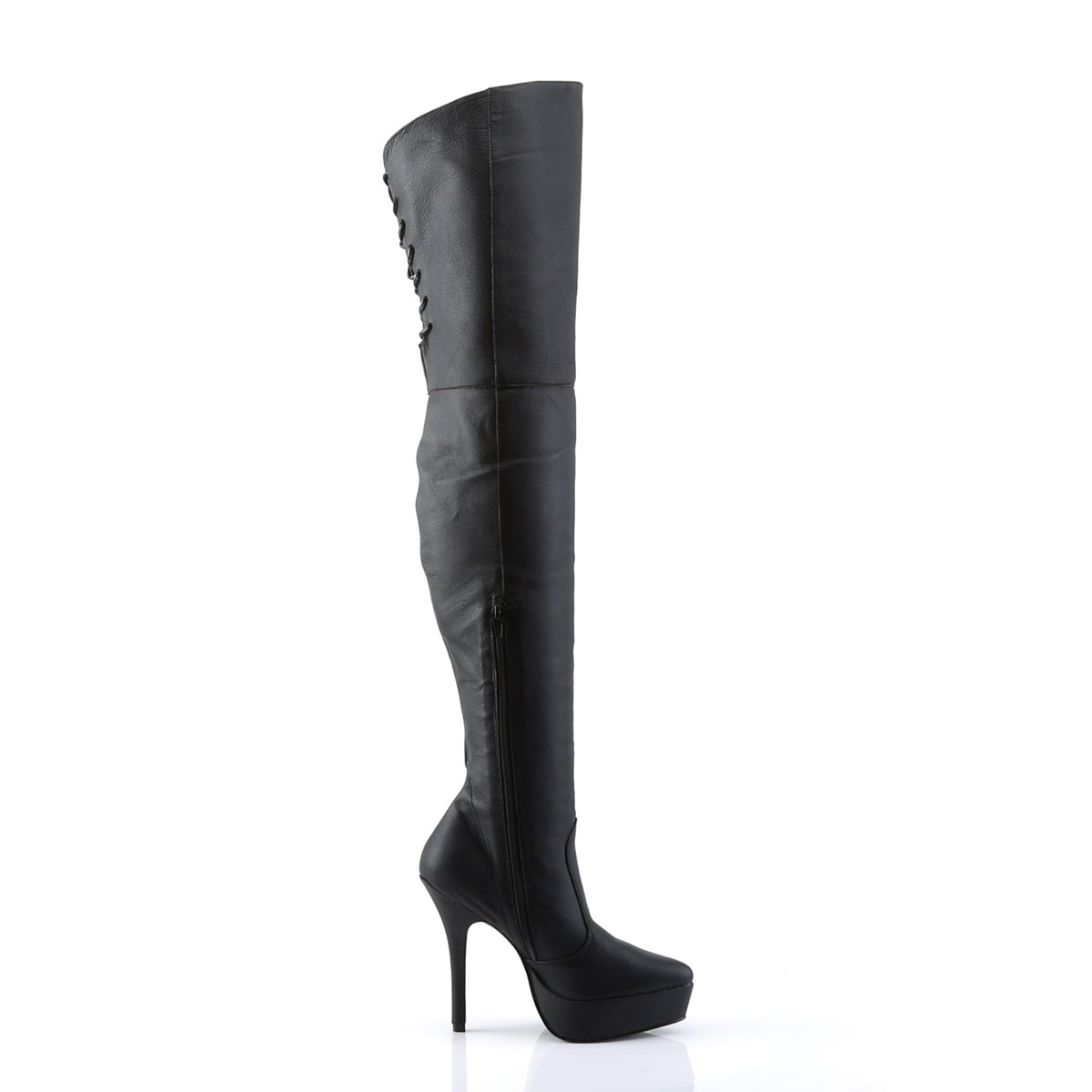 【DEVIOUS】INDULGE-3011 プラットフォームシューズ Blk Leather (P)【取寄】