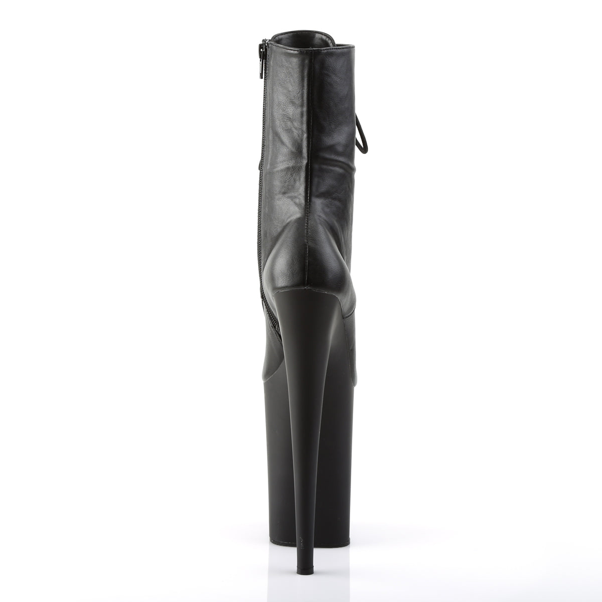 【PLEASER】INFINITY-1020 シューズ Blk Faux Leather/Blk Matte【取寄】