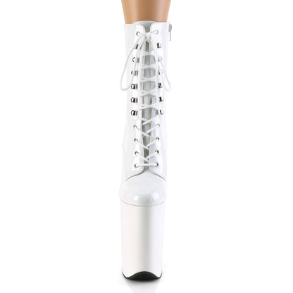 【PLEASER】INFINITY-1020 シューズ Wht Pat/Wht【取寄】