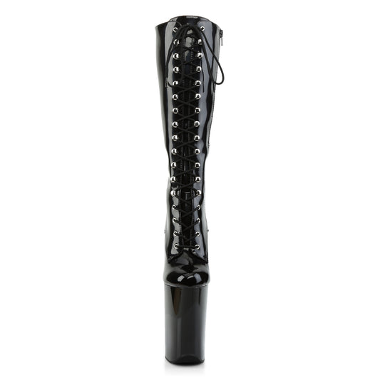 【PLEASER】INFINITY-2020 プラットフォームシューズ Blk Pat/Blk【取寄】