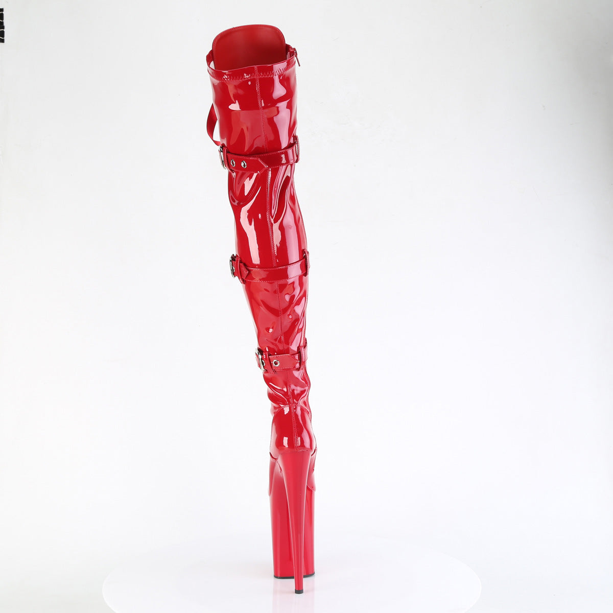 【PLEASER】INFINITY-3028 シューズ Red Str Pat/Red【取寄】