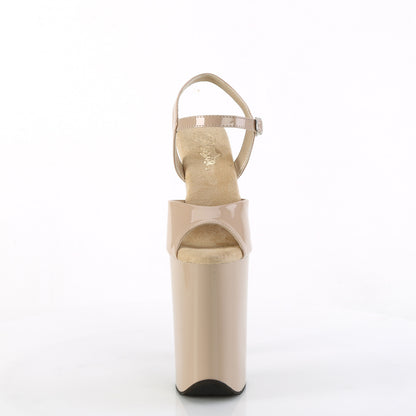 【PLEASER】INFINITY-909 シューズ Nude Pat/Nude【取寄】