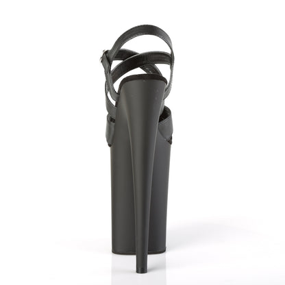 【PLEASER】INFINITY-997 シューズ Blk Faux Leather/Blk Matte【取寄】