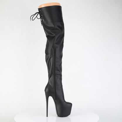 【PLEASER】JUBILANT-3007 プラットフォームシューズ Blk Str. Faux Leather【取寄】
