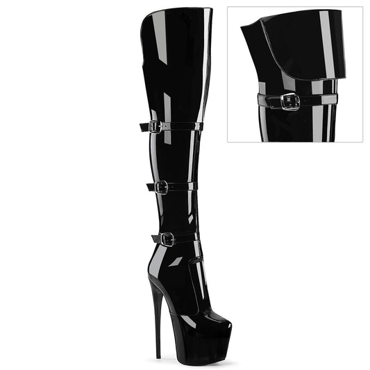 【PLEASER】JUBILANT-3018 シューズ Blk Str. Pat【取寄】