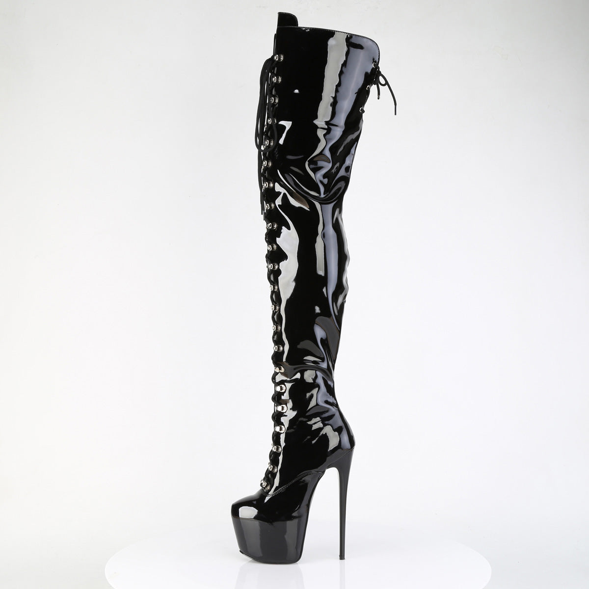 【PLEASER】JUBILANT-4012 シューズ Blk Str. Pat【取寄】
