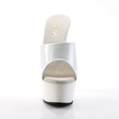 【PLEASER】KISS-201 シューズ Wht Pat/Wht【取寄】