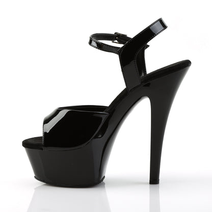 【PLEASER】KISS-209 プラットフォームシューズ Blk Pat/Blk【取寄】