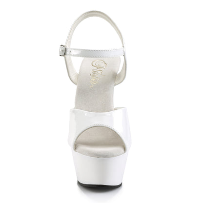 【PLEASER】KISS-209 プラットフォームシューズ Wht Pat/Wht【取寄】