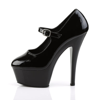 【PLEASER】KISS-280 シューズ Blk Pat/Blk【取寄】