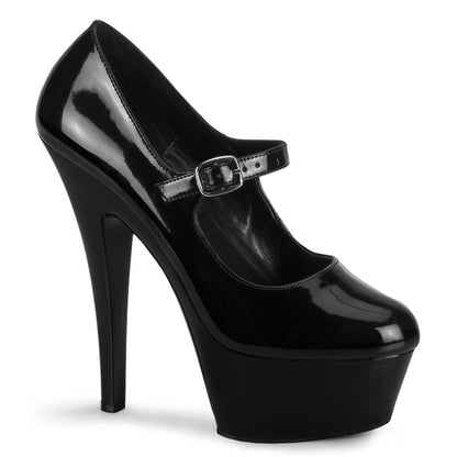 【PLEASER】KISS-280 シューズ Blk Pat/Blk【取寄】