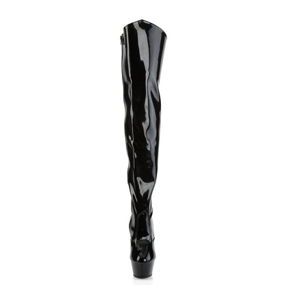 【PLEASER】KISS-3010 シューズ Blk Pat/Blk【取寄】