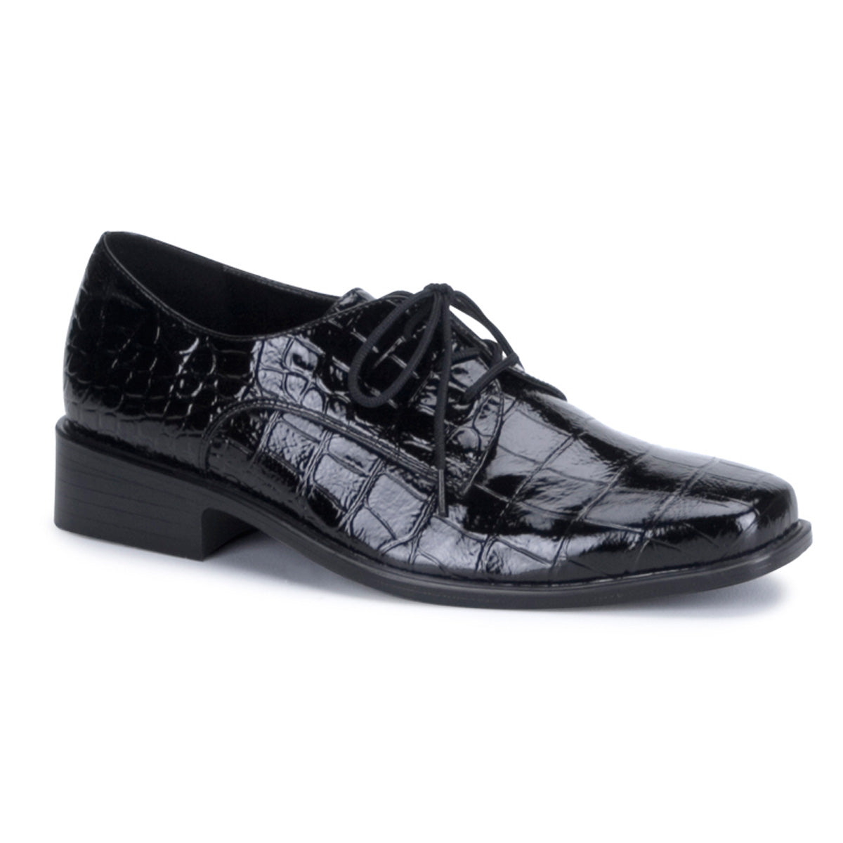 【FUNTASMA】LOAFER-17 ヒールシューズ Blk Alligator Pat【取寄】