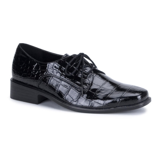 【FUNTASMA】LOAFER-17 ヒールシューズ Blk Alligator Pat【取寄】