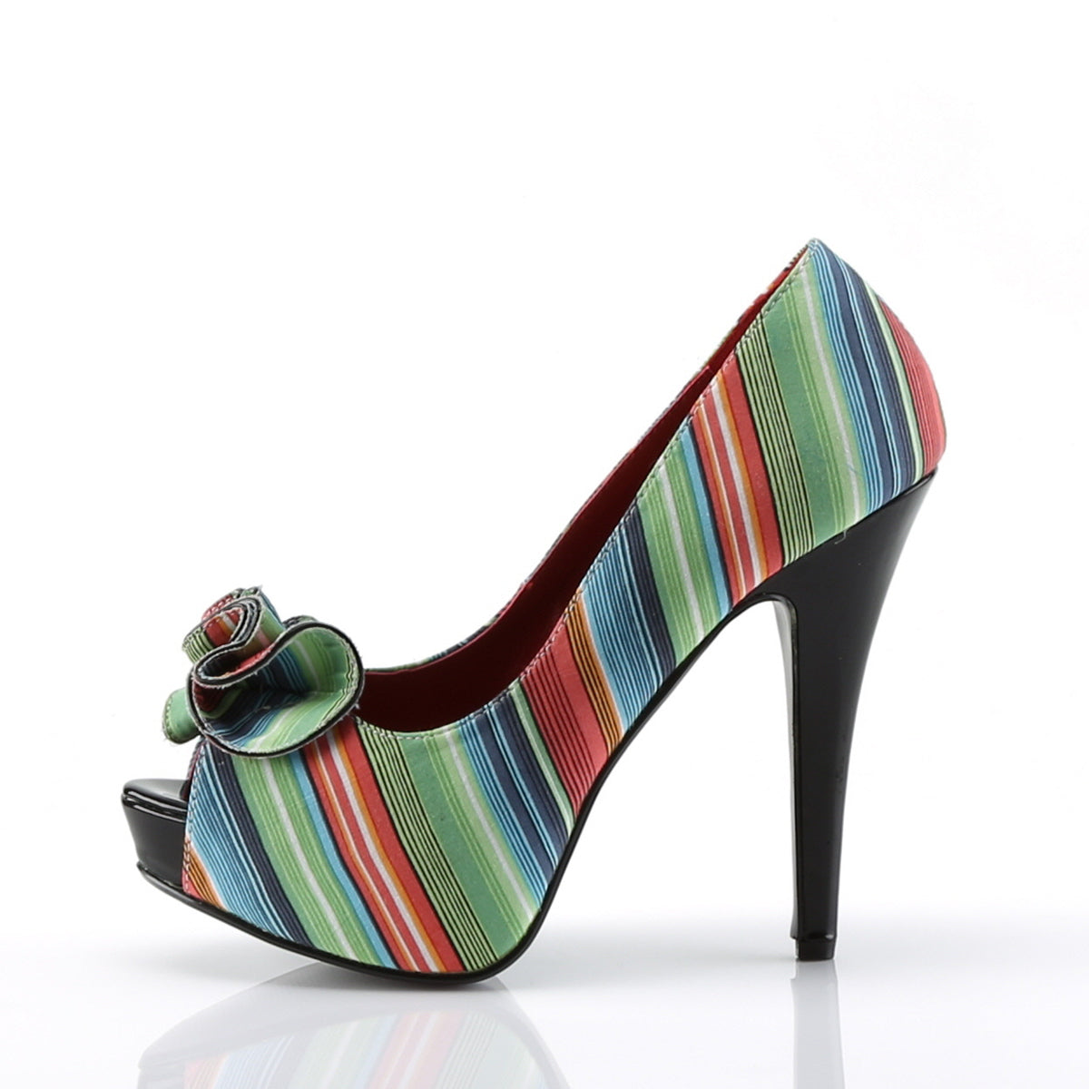 【PIN UP COUTURE】LOLITA-12 プラットフォームシューズ Serape Print Fabric【取寄】