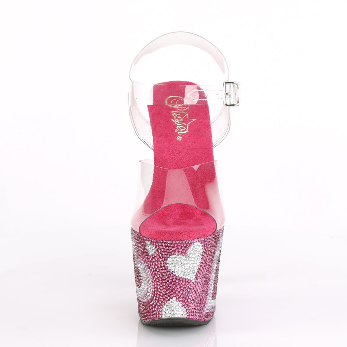 【PLEASER】LOVESICK-708HEART シューズ Clr/H. Pink-Wht RS【取寄】