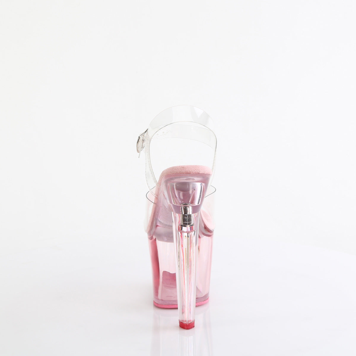 【PLEASER】LOVESICK-708T プラットフォームシューズ Clr/B. Pink Tinted【取寄】
