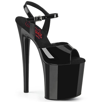 【PLEASER】NAUGHTY-809 シューズ Blk Pat/Blk【取寄】