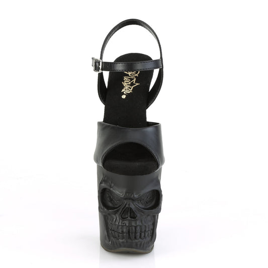 【PLEASER】RAPTURE-809 シューズ Blk Faux Leather/Blk Matte【取寄】