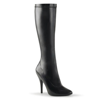 【PLEASER】SEDUCE-2000 シングルソールシューズ Blk Str Faux Leather【取寄】