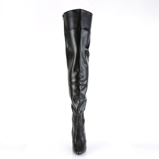 【PLEASER】SEDUCE-3010 シングルソールシューズ Blk Faux Leather【取寄】