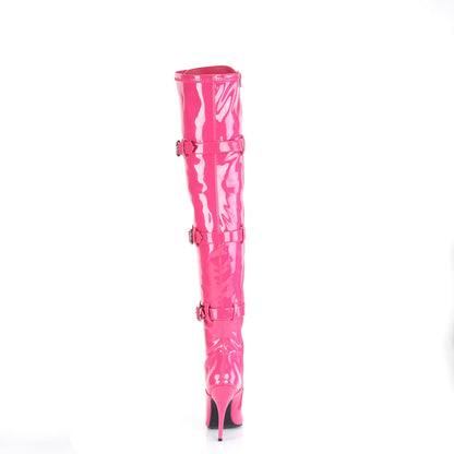 【PLEASER】SEDUCE-3028 シングルソールシューズ H. Pink Str. Pat【取寄】