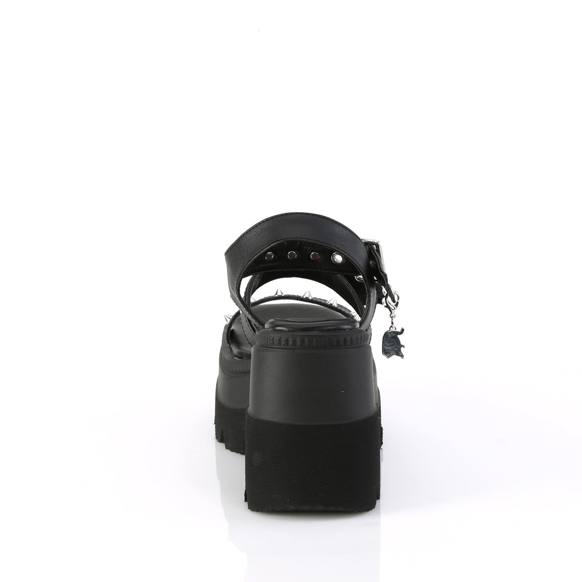 【DEMONIA】SHAKER-13 厚底サンダル Blk Vegan Leather【取寄】