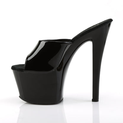 【PLEASER】SKY-301 プラットフォームシューズ Blk Pat/Blk【取寄】