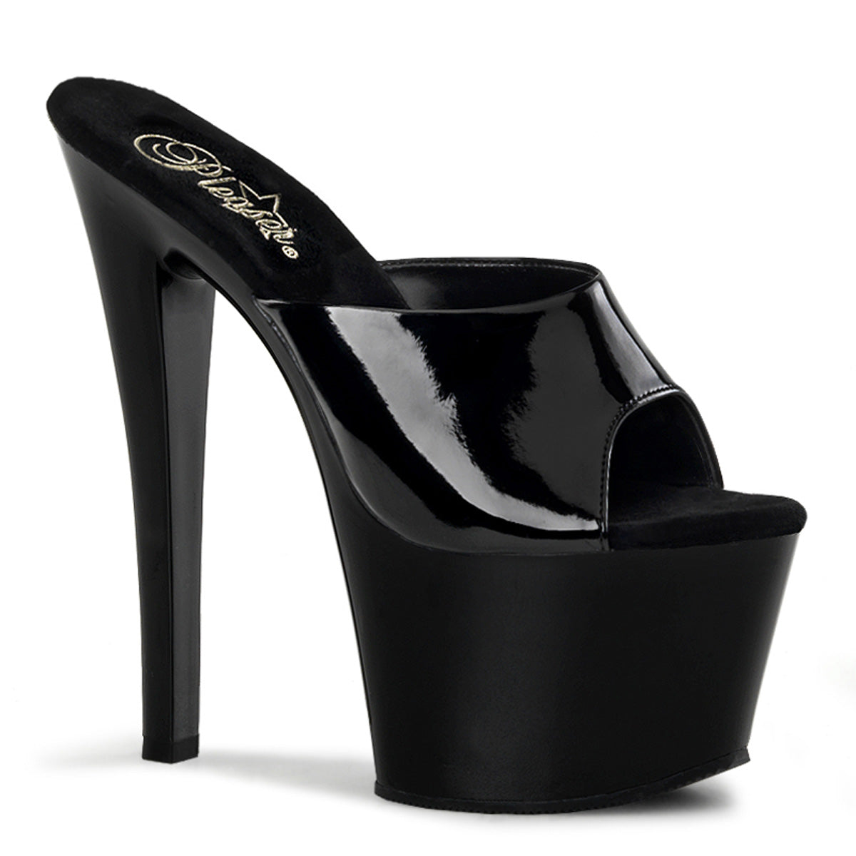 【PLEASER】SKY-301 シューズ Blk Pat/Blk【取寄】