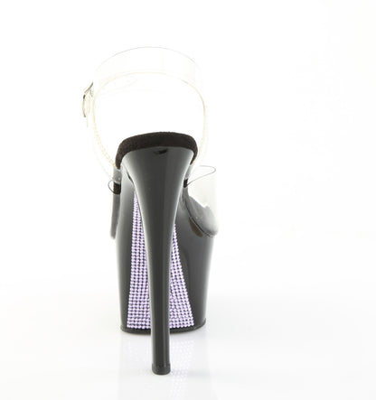 【PLEASER】SKY-308CRS シューズ Clr/Blk-Lavender RS【取寄】