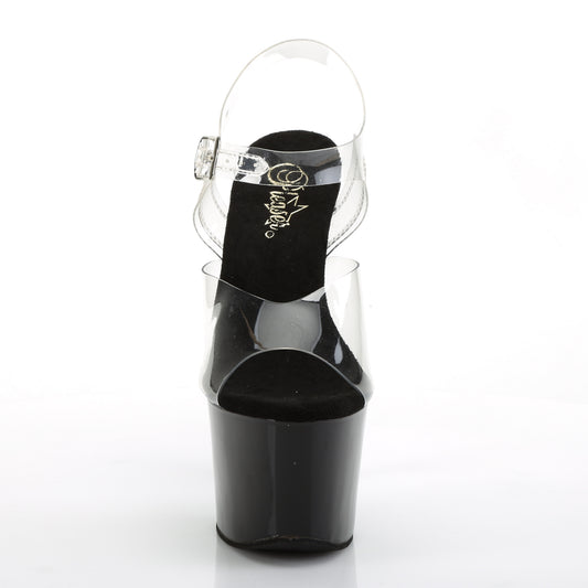 【PLEASER】SKY-308CRS シューズ Clr/Blk-Slv AB RSTN【取寄】