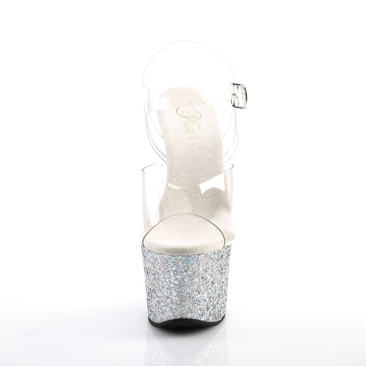 【PLEASER】SKY-308LG シューズ Clr/Slv Multi Glitter【取寄】