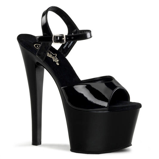 【PLEASER】SKY-309 シューズ Blk Pat/Blk【取寄】