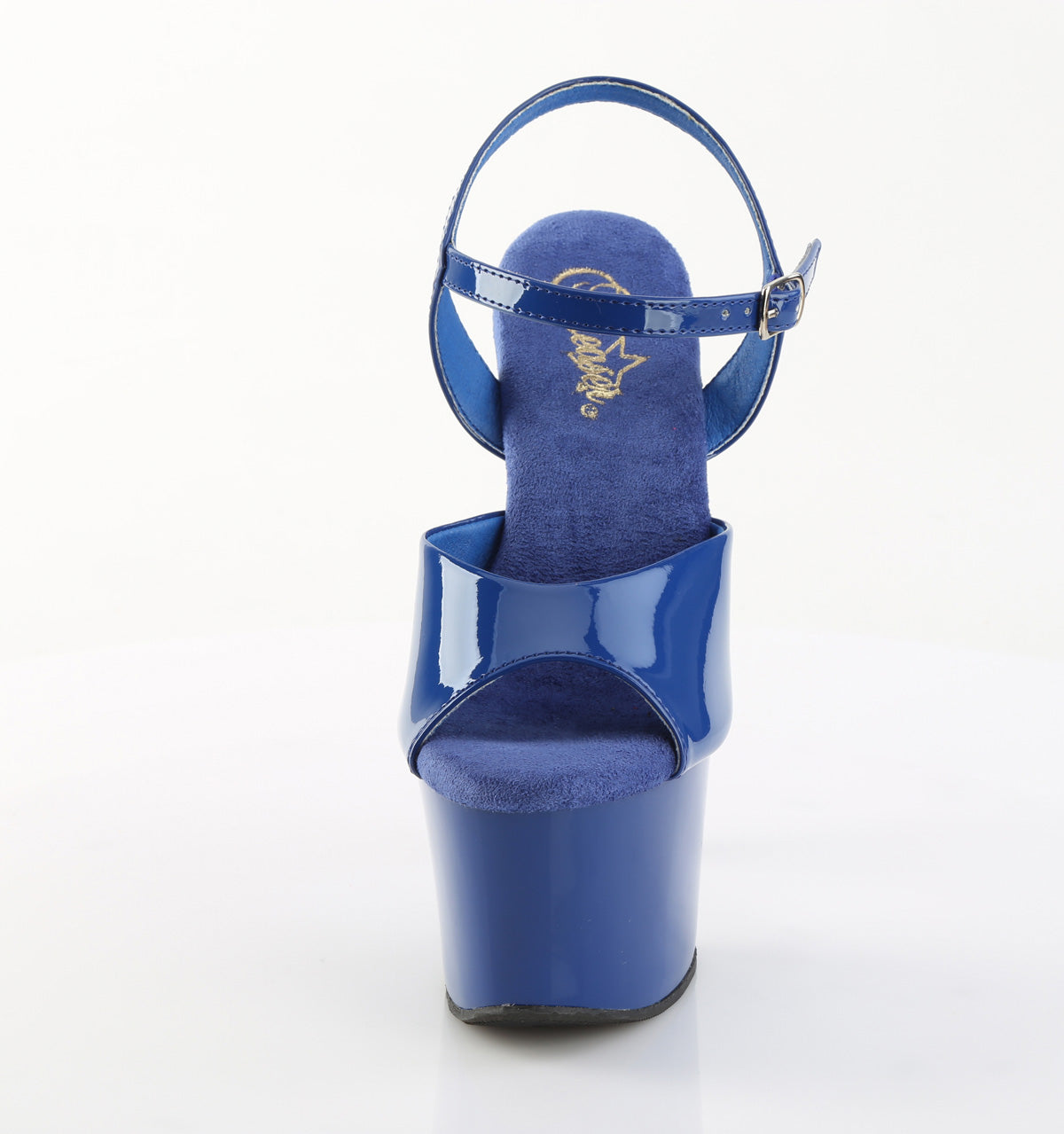 【PLEASER】SKY-309 プラットフォームシューズ Royal Blue Pat/Royal Blue【取寄】