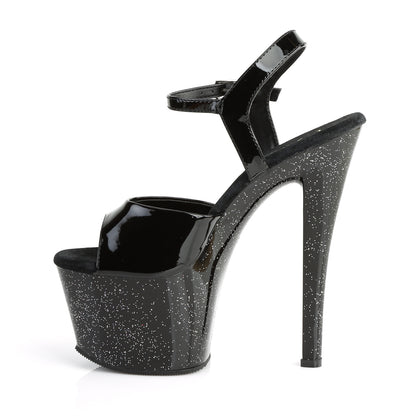 【PLEASER】SKY-309MG プラットフォームシューズ Blk/Blk【取寄】