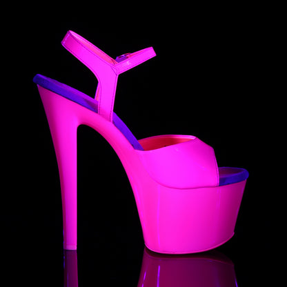 【PLEASER】SKY-309UV シューズ Neon H. Pink/H. Pink【取寄】