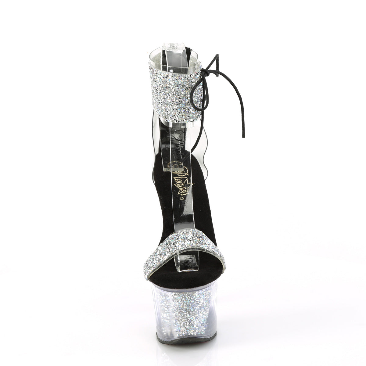 【PLEASER】SKY-327RSI プラットフォームシューズ Slv Multi RS-Blk/Slv RS【取寄】
